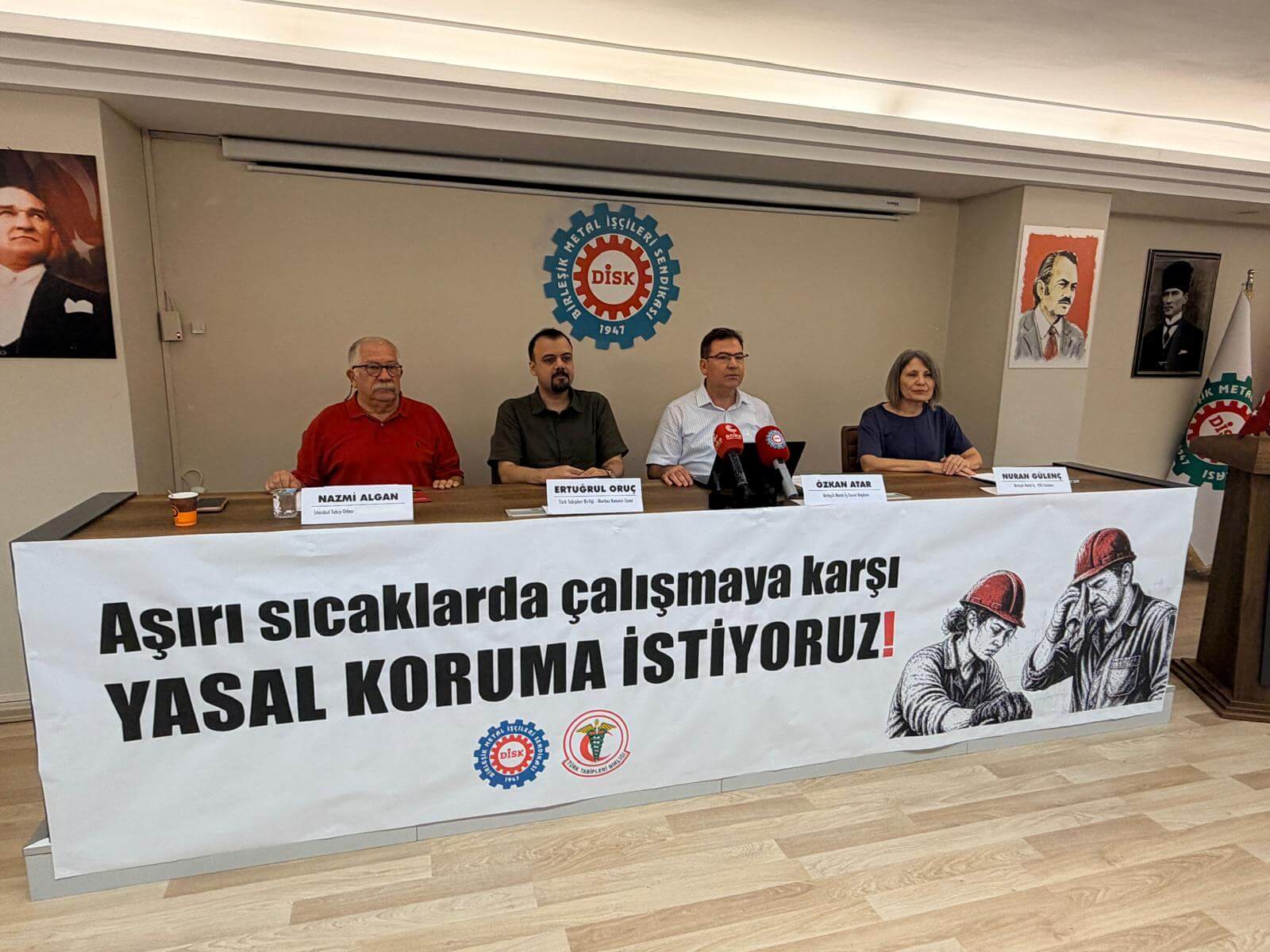 “Aşırı sıcaklara karşı yasal koruma şart”